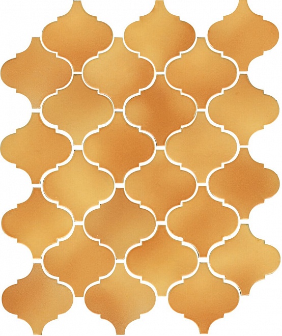 Плитка 65009 Арабески Майолика желтый глянцевый 26x30x0,7, Kerama Marazzi (Керама Марацци)