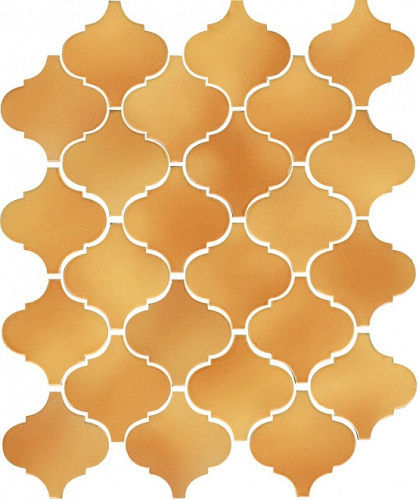 Плитка 65009 Арабески Майолика желтый глянцевый 26x30x0,7, Kerama Marazzi (Керама Марацци)