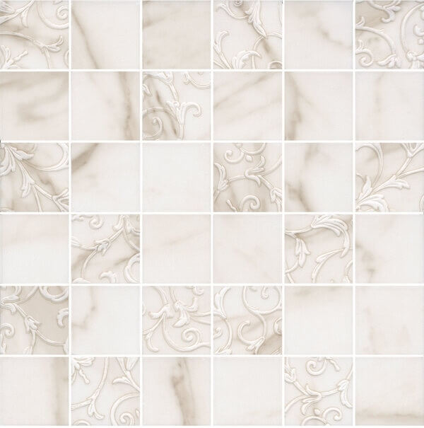  Декор MM11197 Карелли мозаичный глянцевый 30x30x0,9, Kerama Marazzi (Керама Марацци)
