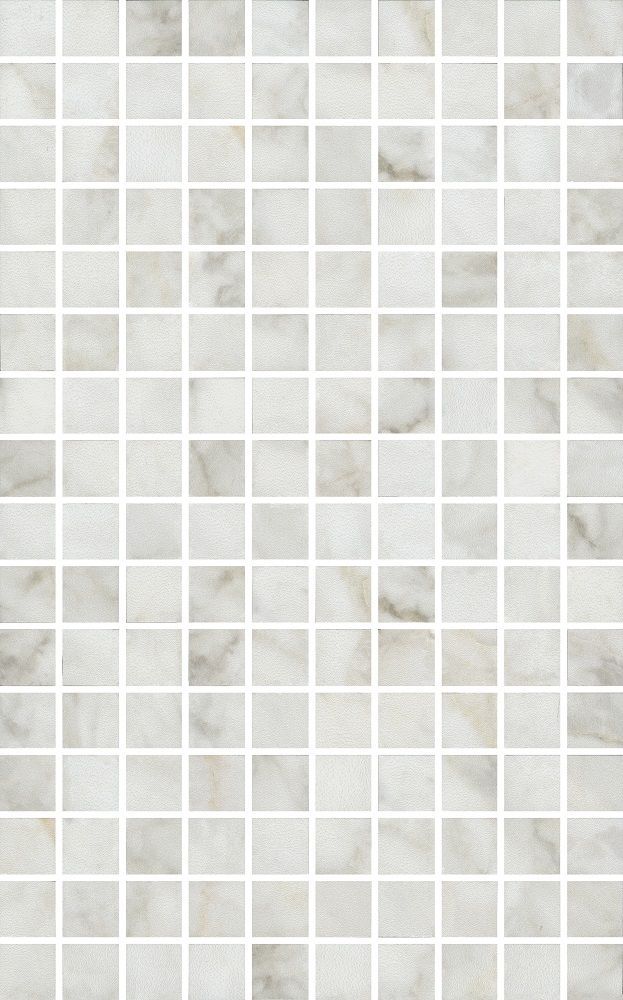  Декор MM6432 Кантата мозаичный белый глянцевый 25x40x0,8, Kerama Marazzi (Керама Марацци)