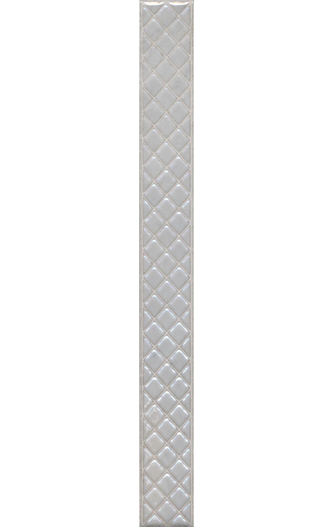 Бордюр AZ\A054\6424 Мотиво серый светлый глянцевый 40x4,2x0,8, Kerama Marazzi (Керама Марацци)