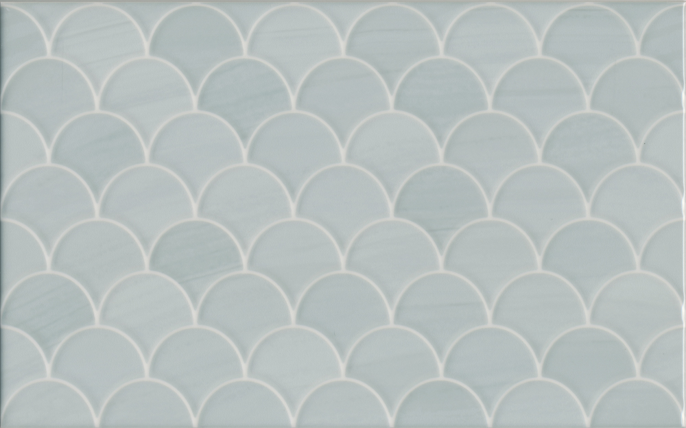  Плитка 6376 Сияние голубой структура глянцевый 25x40x0,8, Kerama Marazzi (Керама Марацци)