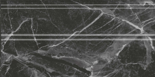Плинтус FMA034R Коррер чёрный глянцевый обрезной 30x15x1,7, Kerama Marazzi (Керама Марацци)