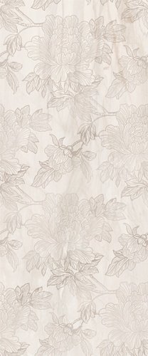 Декор 010300000221 Lira (Лира) beige decor 01 глянцевый 25х60, Gracia Ceramica