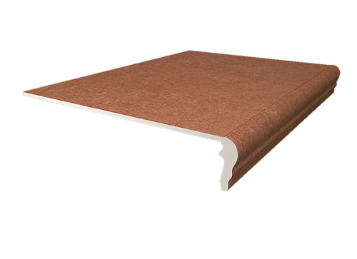 Ступень SG906800N\GR фронтальная Аллея кирпичный  30x30x0,8, Kerama Marazzi (Керама Марацци)