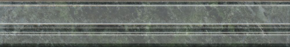 Бордюр BLC032R Багет Серенада зелёный глянцевый обрезной 30x5x1,9, Kerama Marazzi (Керама Марацци)
