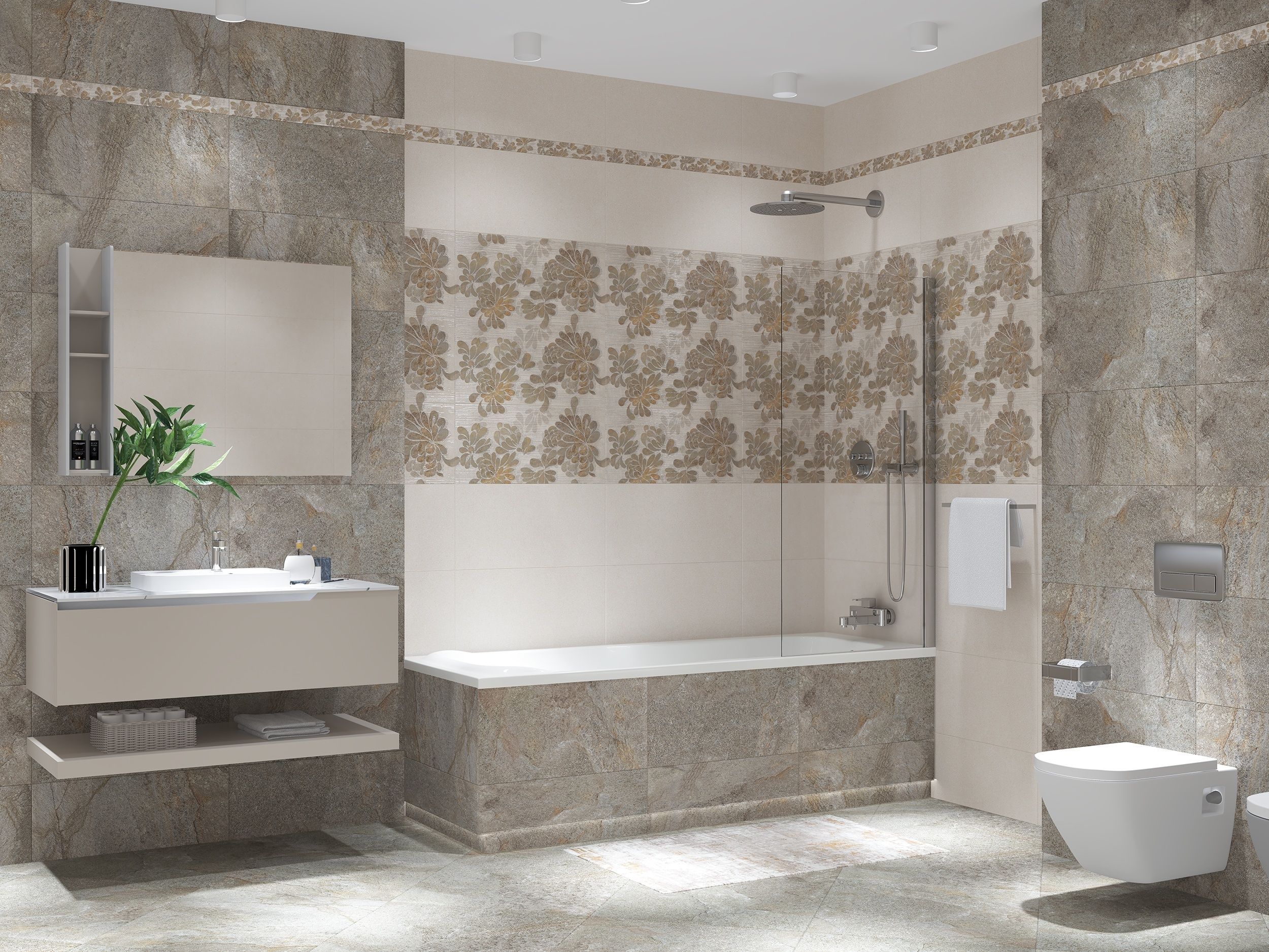 Коллекция плитки Stone (Стоун) 31,5х63, Azori (Азори)