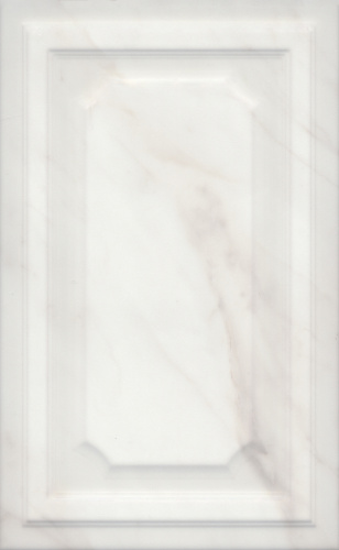 Плитка 6357 Гран Пале белый панель глянцевый 25x40x0,95, Kerama Marazzi (Керама Марацци)