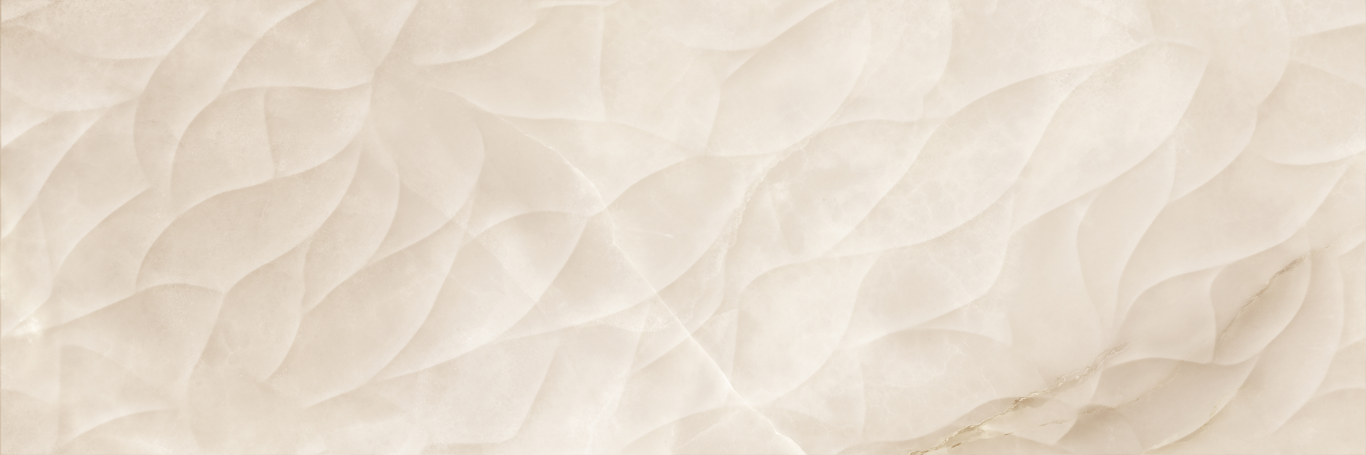 Плитка для стен IVU012 Ivory бежевая рельеф 25х75, Cersanit