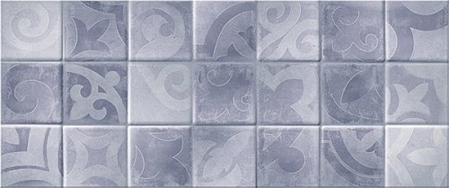 Плитка 010100001217 Folk (Фолк) blue wall 02 глянцевая 25х60, Gracia Ceramica