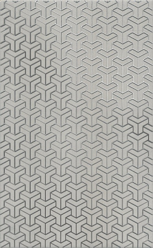 Декор HGD\B371\6398 Ломбардиа серый матовый 25x40x0,8, Kerama Marazzi (Керама Марацци)