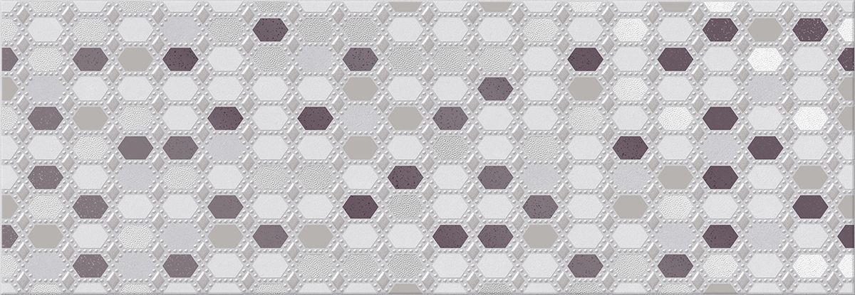 Декор 586942001 Malwiya (Мáльвия) Grey Geometria 24,2х70, Eletto Ceramica (Элетто Керамика)