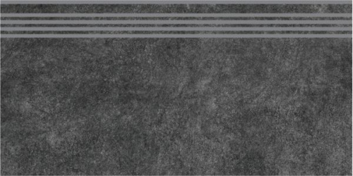 Ступень SG615020R\GR Королевская дорога чёрный обрезной 30x60x0,9, Kerama Marazzi (Керама Марацци)