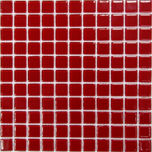  Red glass мозаика стеклянная 30х30, Bonaparte (Бонапарт)