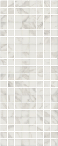 Декор MM7203 Алькала белый мозаичный глянцевый 20x50x0,8, Kerama Marazzi (Керама Марацци)