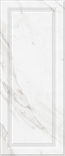 Плитка 010100001218 Noir (Нуар) white wall 01 глянцевая 25х60, Gracia Ceramica