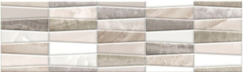 Бордюр 010200000094 Аника беж 01 глянцевая 7,5х25, Gracia Ceramica