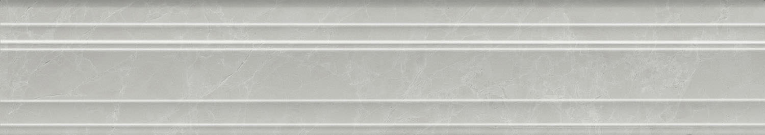 Бордюр BLF023R Багет Монте Тиберио серый глянцевый обрезной 40x7,3x2,7, Kerama Marazzi (Керама Марацци)