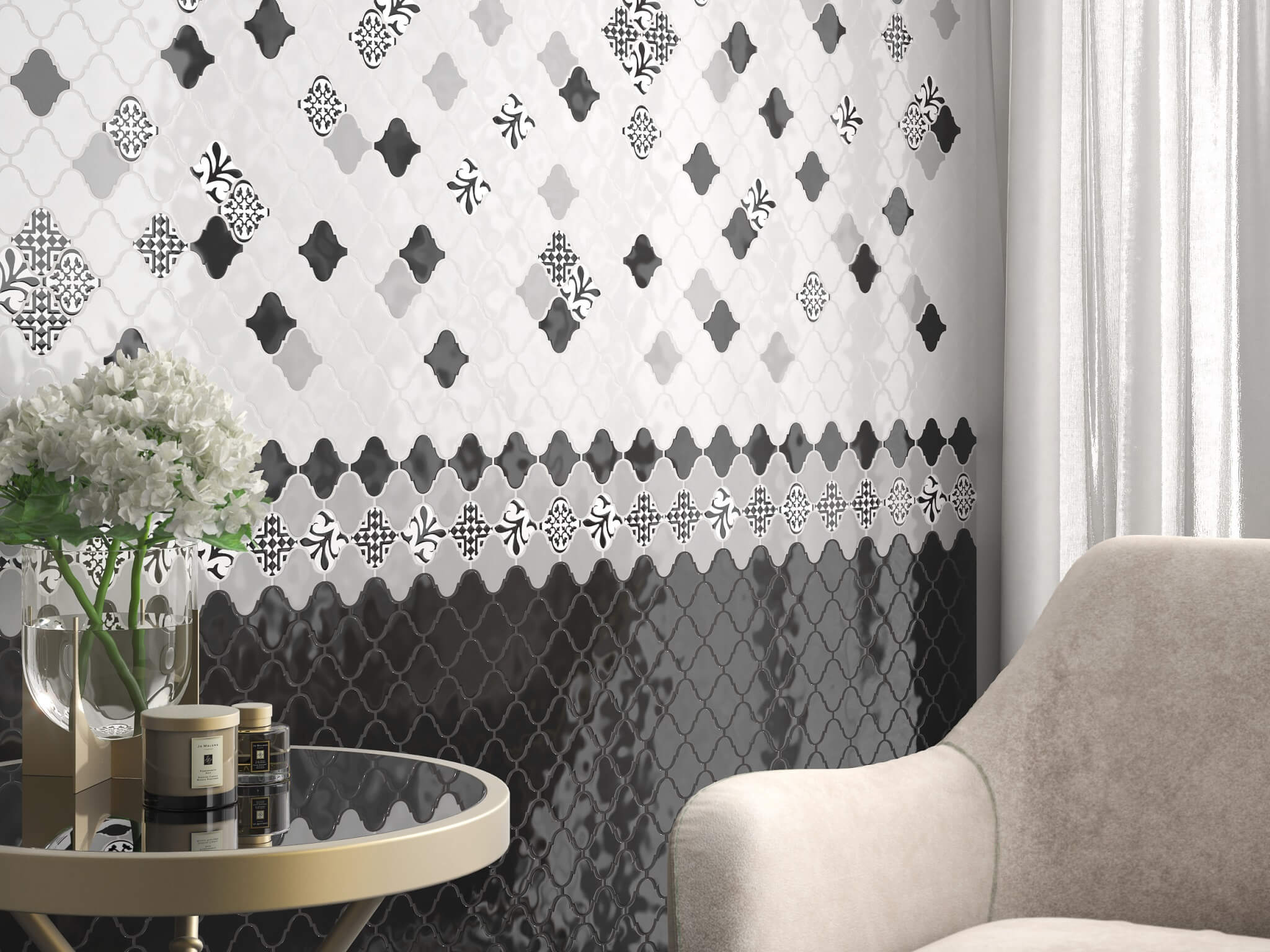 Коллекция плитки Арабески 26х30, Kerama Marazzi (Керама Марацци)