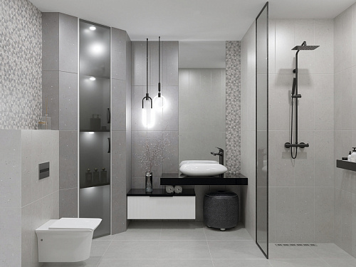 Плитка 00-00108453 Limestone (Лаймстоун) Grey 24,2х70, Eletto Ceramica (Элетто Керамика)