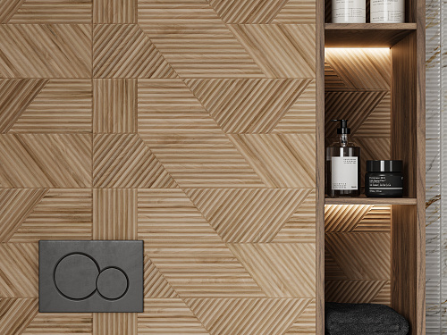 Плитка 010100001534 Ideal white wall 02 25х60, Gracia Ceramica