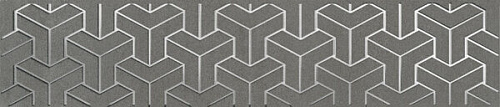 Бордюр AD\C569\6399 Ломбардиа серый темный матовый 25x5,4x0,8, Kerama Marazzi (Керама Марацци)