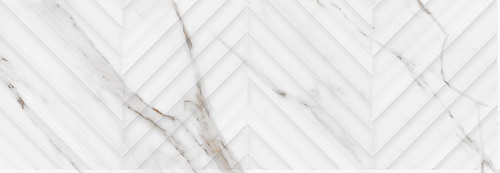Плитка 509231101 Calacatta Grey (Калакáтта Грэй) Struttura Linea 24,2х70, Eletto Ceramica (Элетто Керамика)