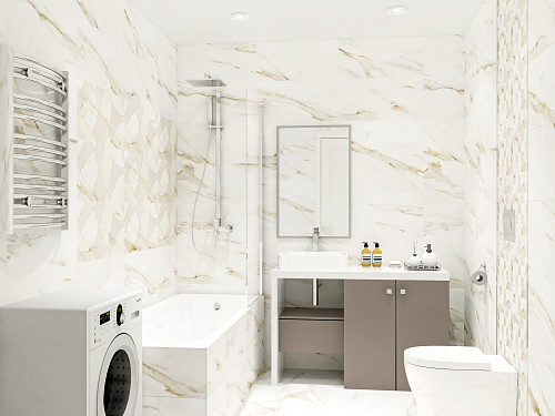Керамогранит 847913101 Calacatta Royal (Калакатта Роял) 60х60, Azori (Азори)