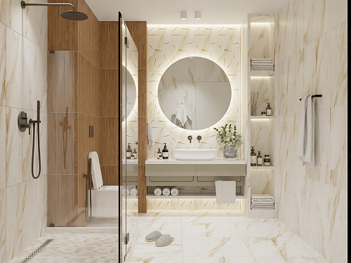 Керамогранит 847913101 Calacatta Royal (Калакатта Роял) 60х60, Azori (Азори)