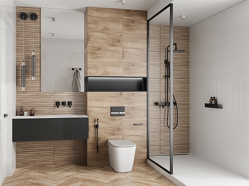 Плитка 010100001522 Simply (Симпли) white wall 01 25х60, Gracia Ceramica