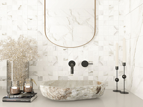 Коллекция плитки Calacatta (Калакáтта) 24,2х70, Eletto Ceramica (Элетто Керамика)