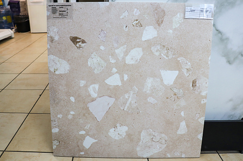 Керамогранит 010400001041 Terrazzo sugar beige PG 01 60х60, Gracia Ceramica