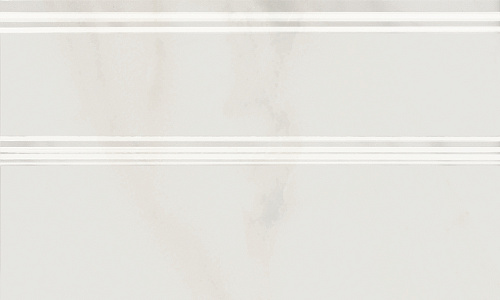 Плинтус FMB009 Гран Пале белый глянцевый 25x15x1,5, Kerama Marazzi (Керама Марацци)