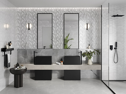 Плитка 010100001551 Эдем бел низ 03 25х40, Gracia Ceramica