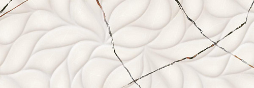 Плитка 508151101 Bianco Covelano (Бья́нко Ковеллáно) Struttura 24,2х70, Eletto Ceramica (Элетто Керамика)