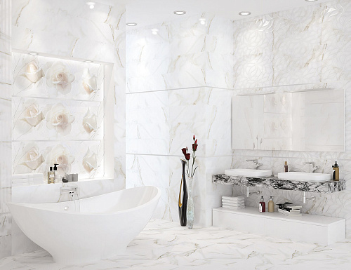 Коллекция плитки Calacatta (Калакáтта) 24,2х70, Eletto Ceramica (Элетто Керамика)