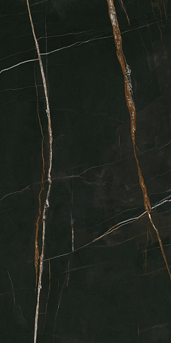 Керамогранит Granite Lusso Nero (Люссо) неро легкое лаппатирование LLR 120х59,9, Idalgo (Идальго)
