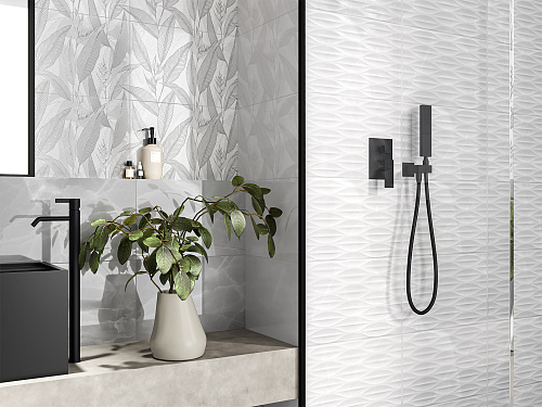 Плитка 010100001551 Эдем бел низ 03 25х40, Gracia Ceramica