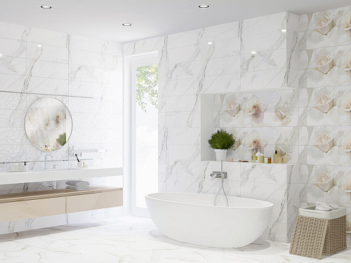 Коллекция плитки Calacatta (Калакáтта) 24,2х70, Eletto Ceramica (Элетто Керамика)