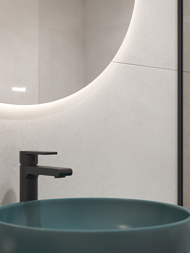 Керамогранит A17122 Futura (Футура) тонкий Soft Concrete светло-серый ректификат 60х120, Cersanit