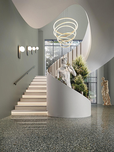 Коллекция ступеней и керамогранита Монтиони 20х119,5, Kerama Marazzi (Керама Марацци)