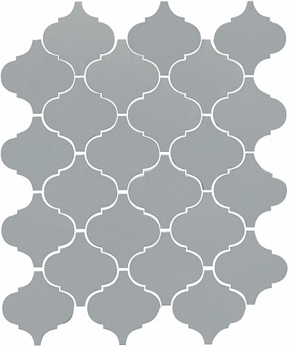 Плитка 65012 Арабески серый глянцевый 26x30x0,7, Kerama Marazzi (Керама Марацци)
