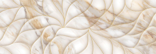 Декор 588182001 Calacatta Oro (Калакáтта Óро) Struttura 24,2х70, Eletto Ceramica (Элетто Керамика)