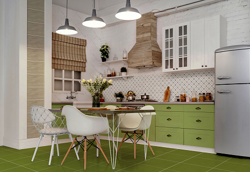 Плитка 010100001268 Микс бел верх 01 25х40, Gracia Ceramica