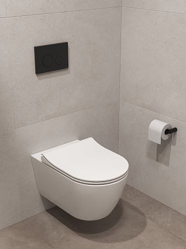 Керамогранит A17122 Futura (Футура) тонкий Soft Concrete светло-серый ректификат 60х120, Cersanit