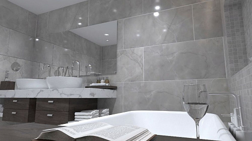 Керамогранит AB 1143G Armani Silver полированный 60х60, Absolut Gres