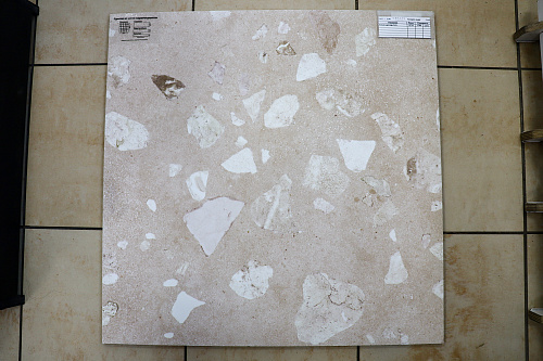 Керамогранит 010400001041 Terrazzo sugar beige PG 01 60х60, Gracia Ceramica