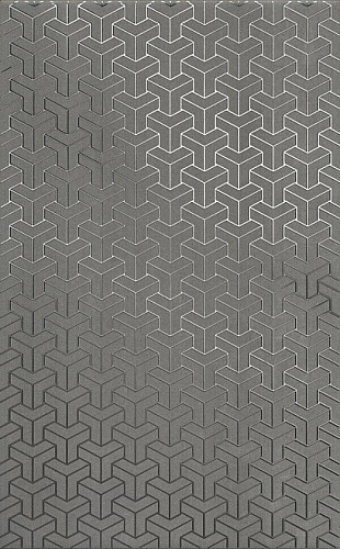 Декор HGD\C371\6399 Ломбардиа серый темный матовый 25x40x0,8, Kerama Marazzi (Керама Марацци)