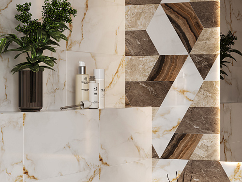 Плитка 010100001525 Joy (Джой) beige wall 04 25х60, Gracia Ceramica