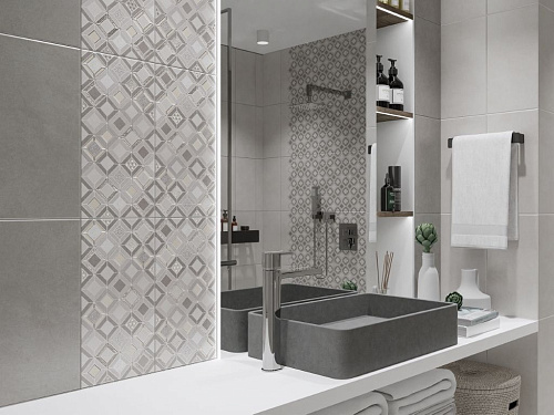 Плитка 509641101 Starck (Старк) Grey 20,1х40,5, Azori (Азори)